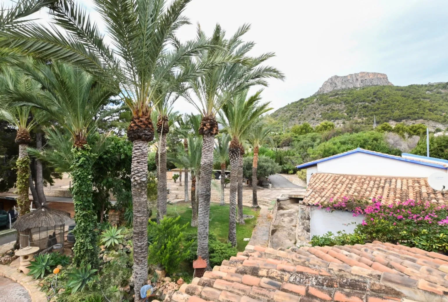 Finca única en Calpe con vistas al mar