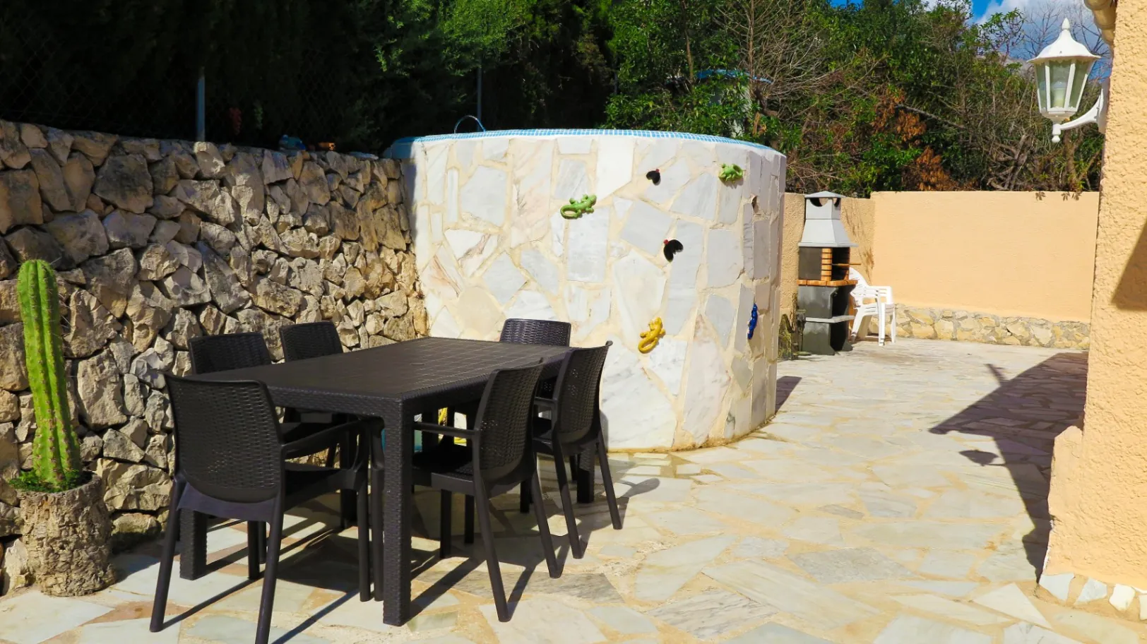 Villa de 3 dormitorios con vistas al mar y a las montañas