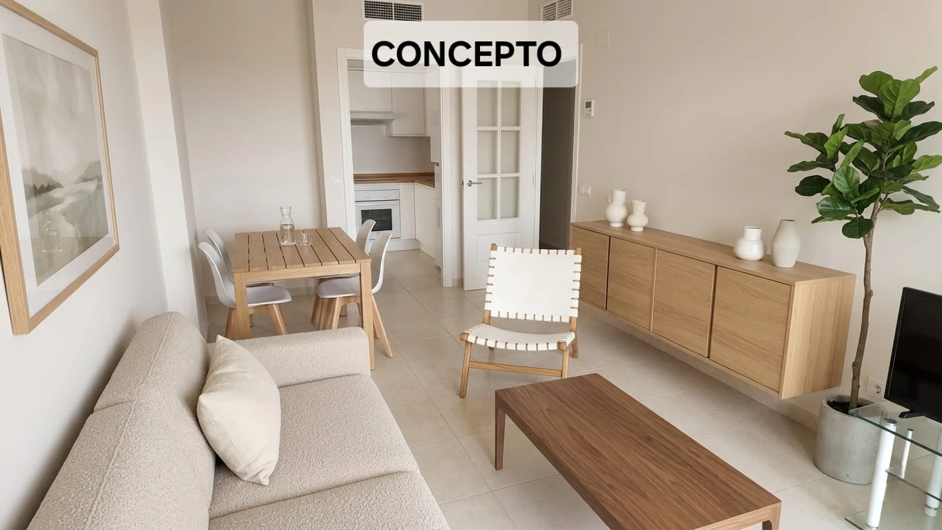Venta de acogedor apartamento de 1 dormitorio en Calpe, Puerto