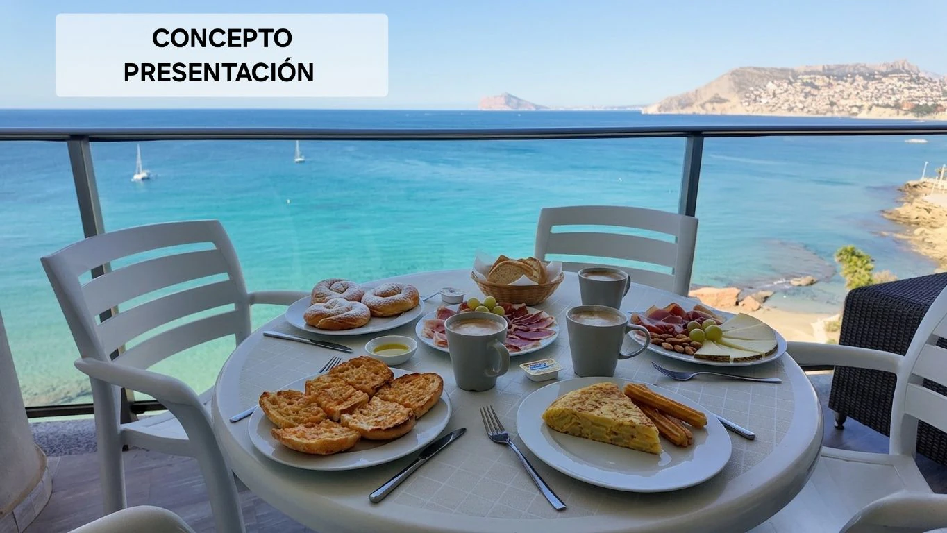 Apartamento en venta de 3 dormitorios en Puerto, Calpe.