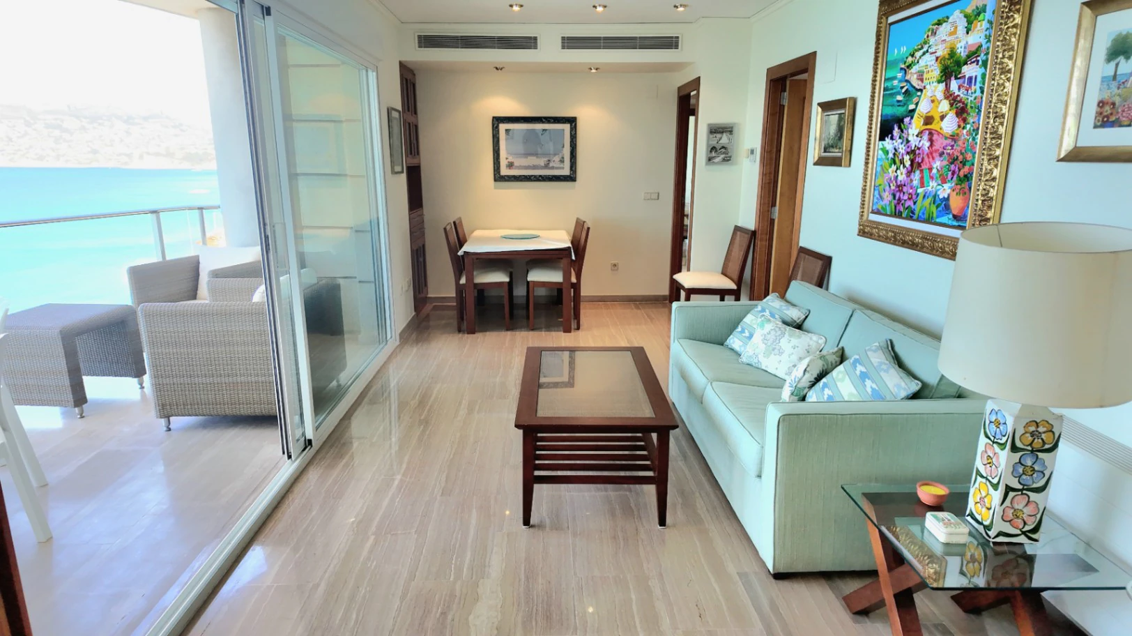 Apartamento en venta de 3 dormitorios en Puerto, Calpe.