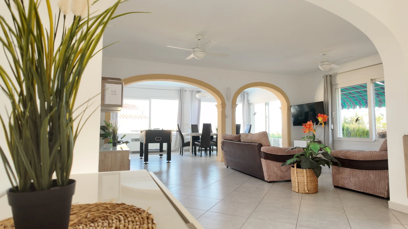 Chalet independiente en Calpe con piscina privada: 3 habitaciones.