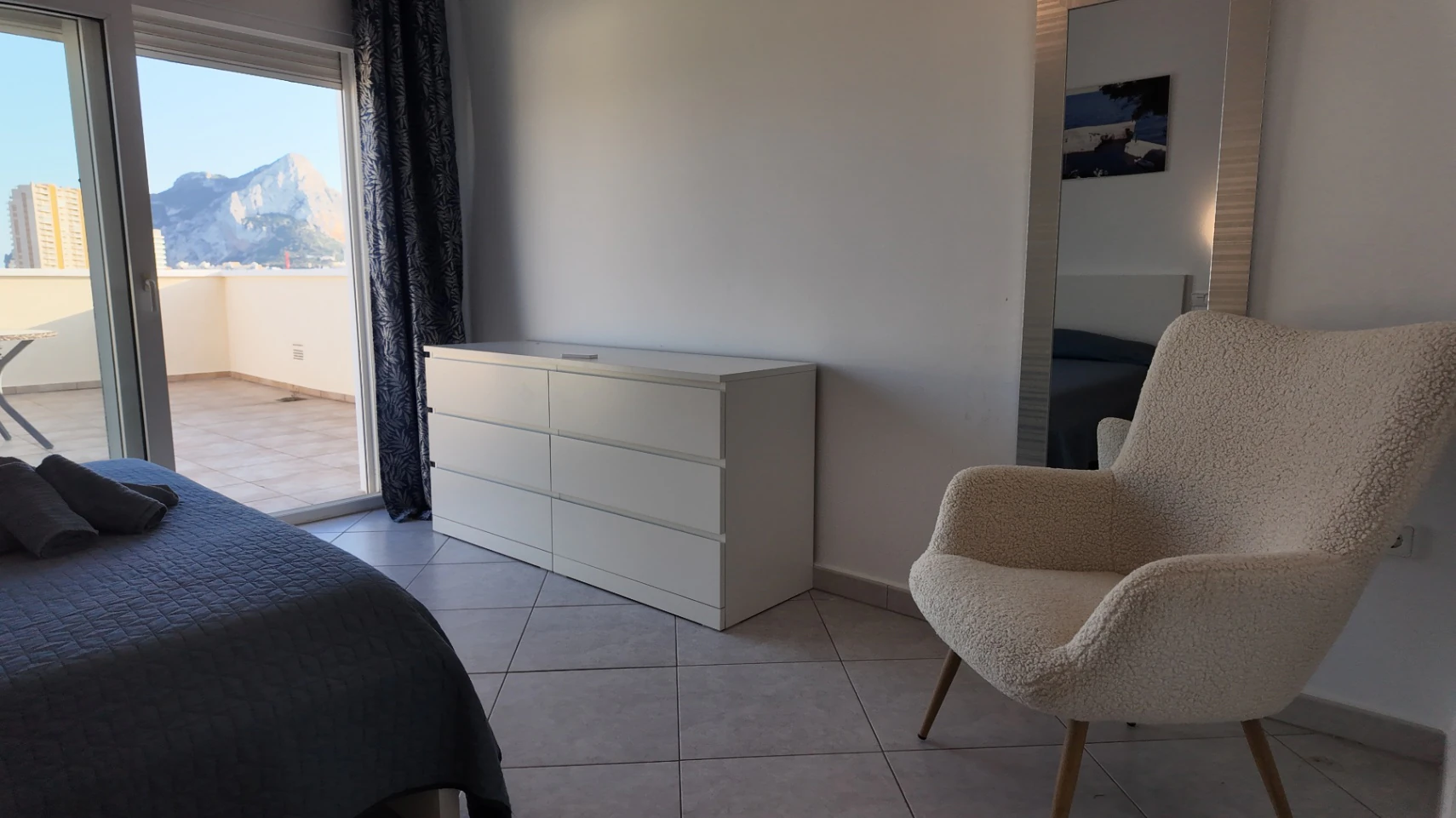 Chalet independiente en Calpe con piscina privada: 3 habitaciones.