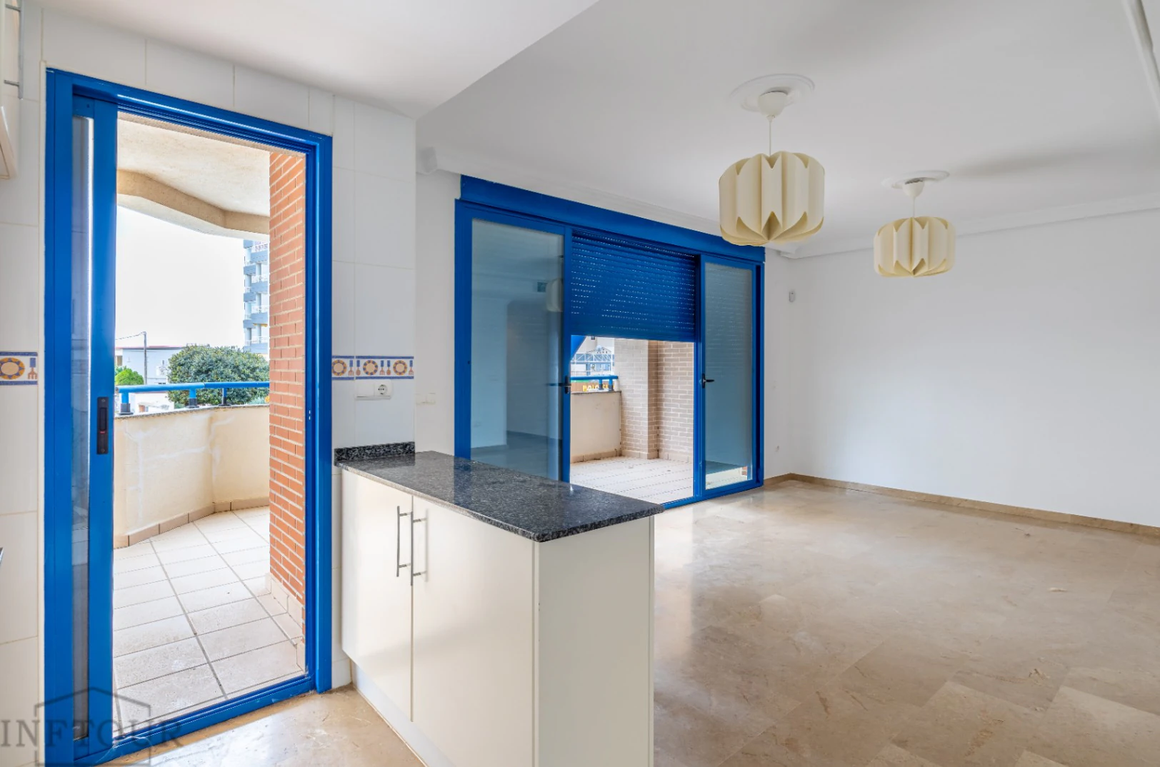 Apartamento en Calpe a 150 m de la Playa de la Fossa con gran terraza y vista parcial al mar