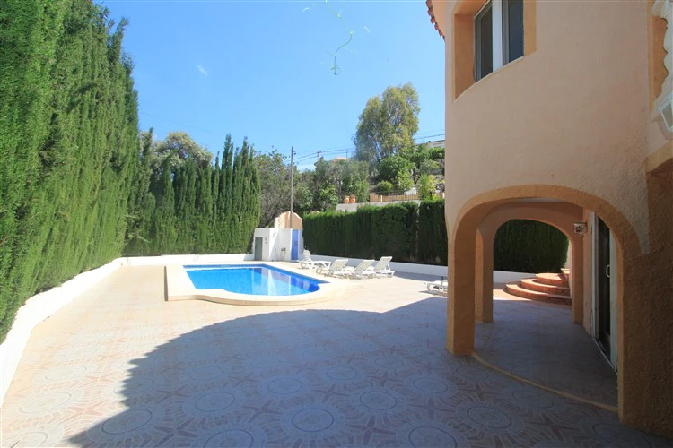 Villa con piscina privada
