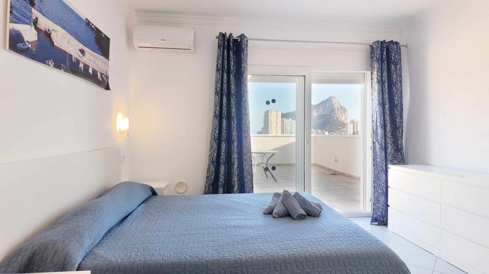 Chalet independiente en Calpe con piscina privada: 3 habitaciones.