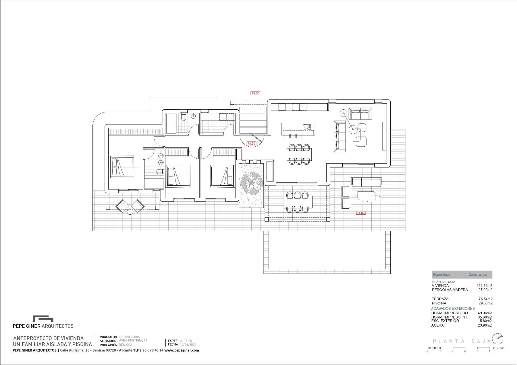 Villa en Venta en Benissa Costa