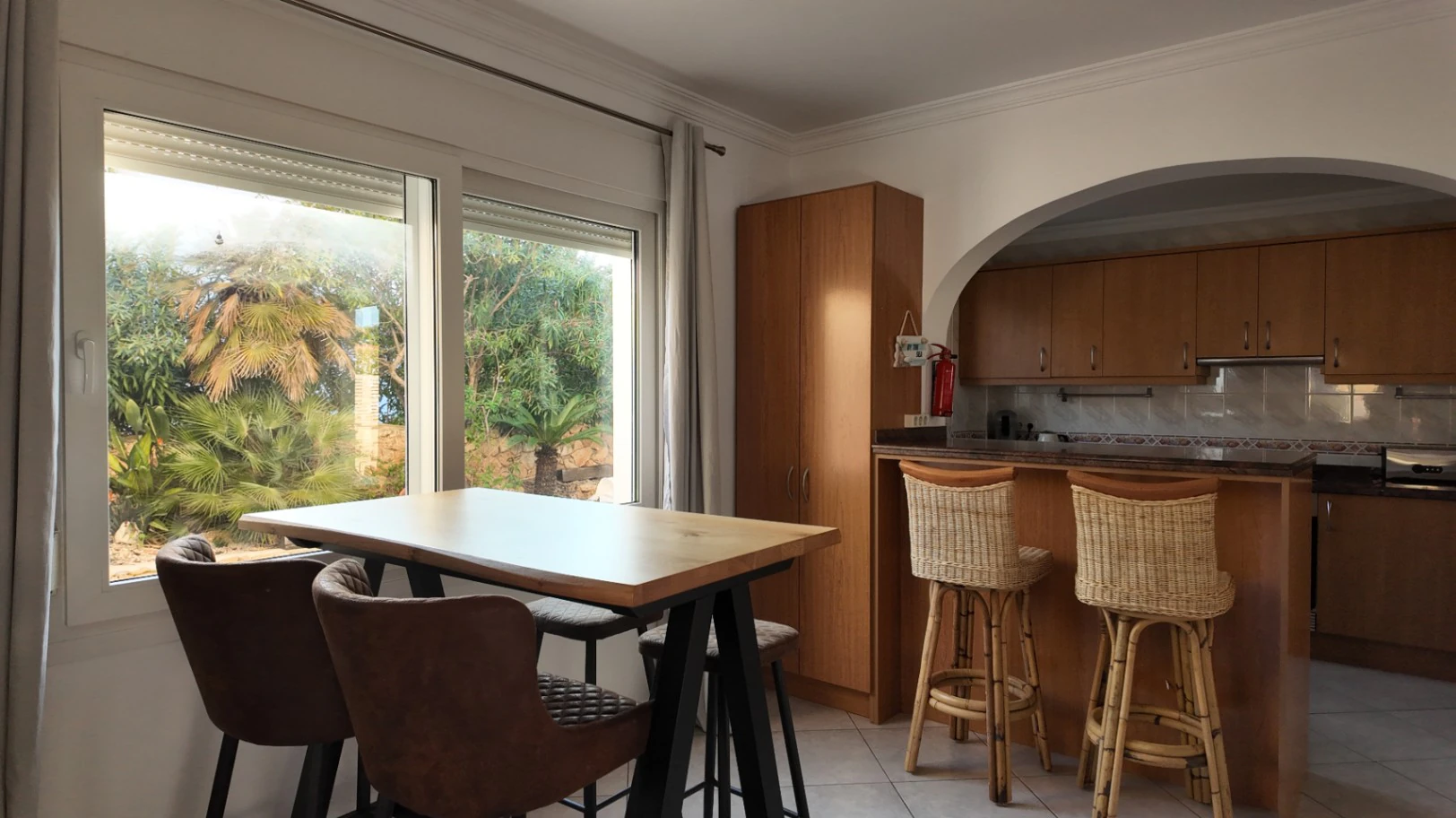 Chalet independiente en Calpe con piscina privada: 3 habitaciones.