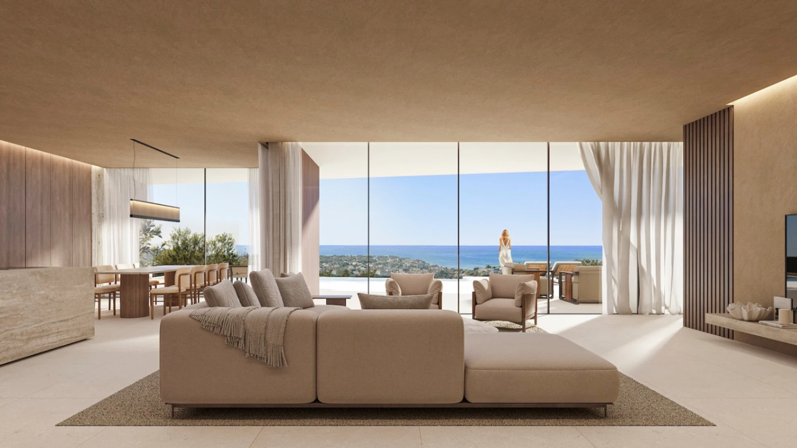 Villa con magnificas vistas al mar