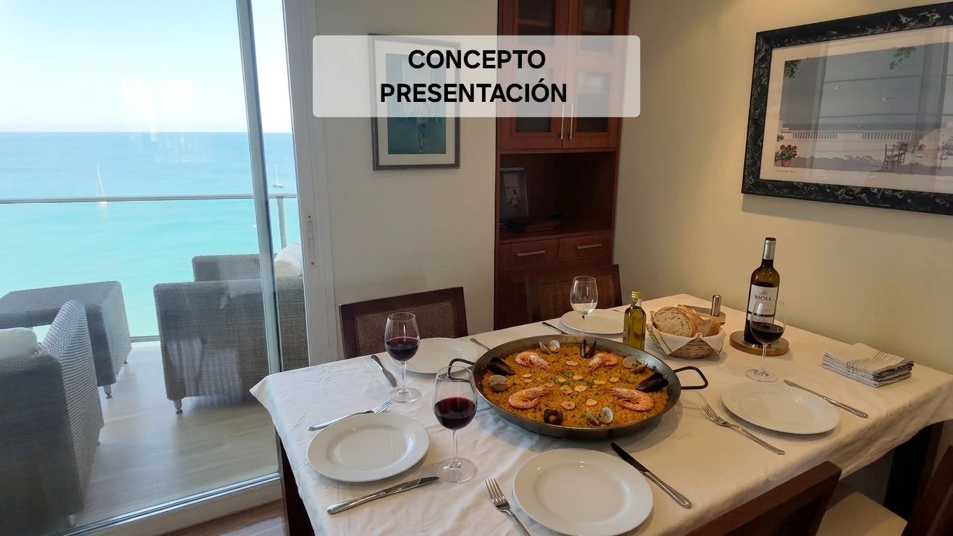 Apartamento en venta de 3 dormitorios en Puerto, Calpe.