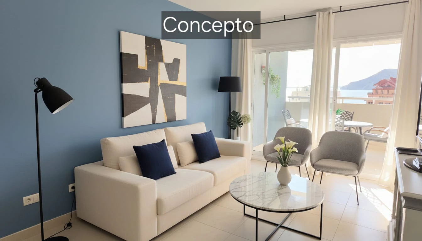 Apartamento con Vistas al Mar y Mucha Luz – 1 Dormitorio en Calpe