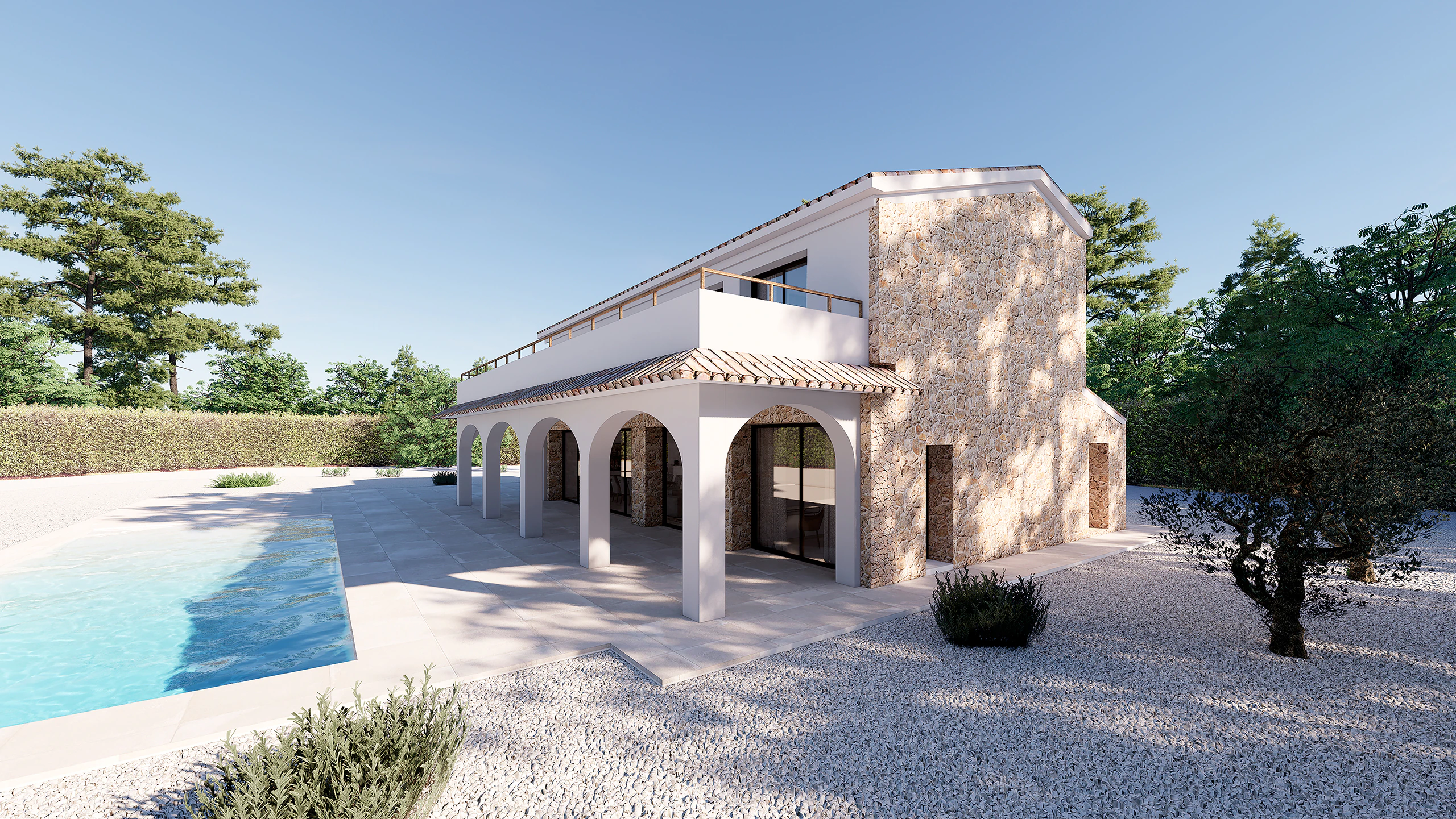 Proyecto de Finca en Llenes, Benissa.