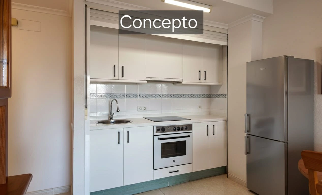 Apartamento de 1 dormitorio en Calpe
