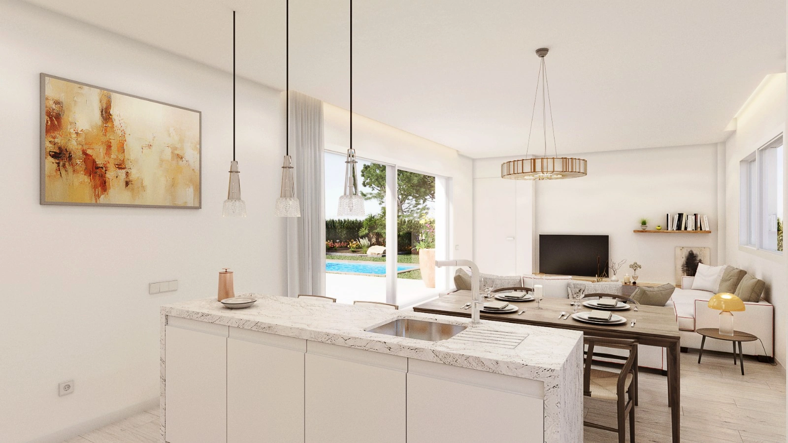 5412 - Villas MOOI: Exclusividad de 3 Dormitorios y 2 Baños en Orihuela