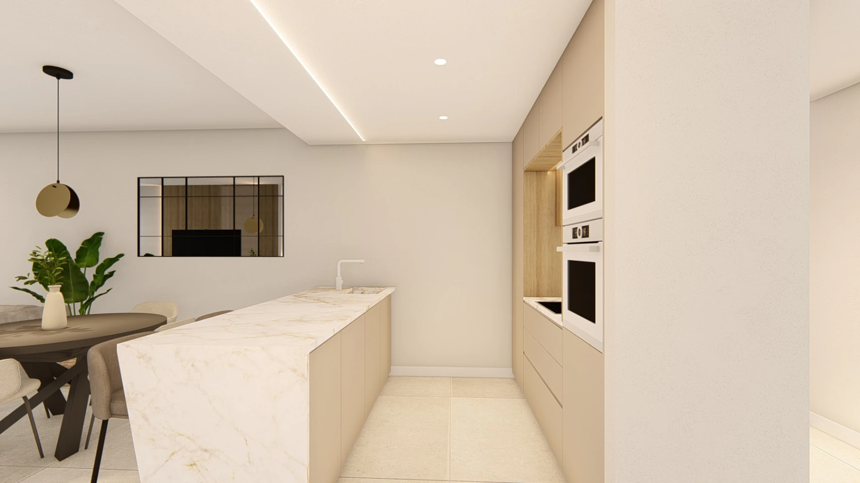 9987 - Apartamento en venta de 3 dormitorios en Los Alcázares, Murcia