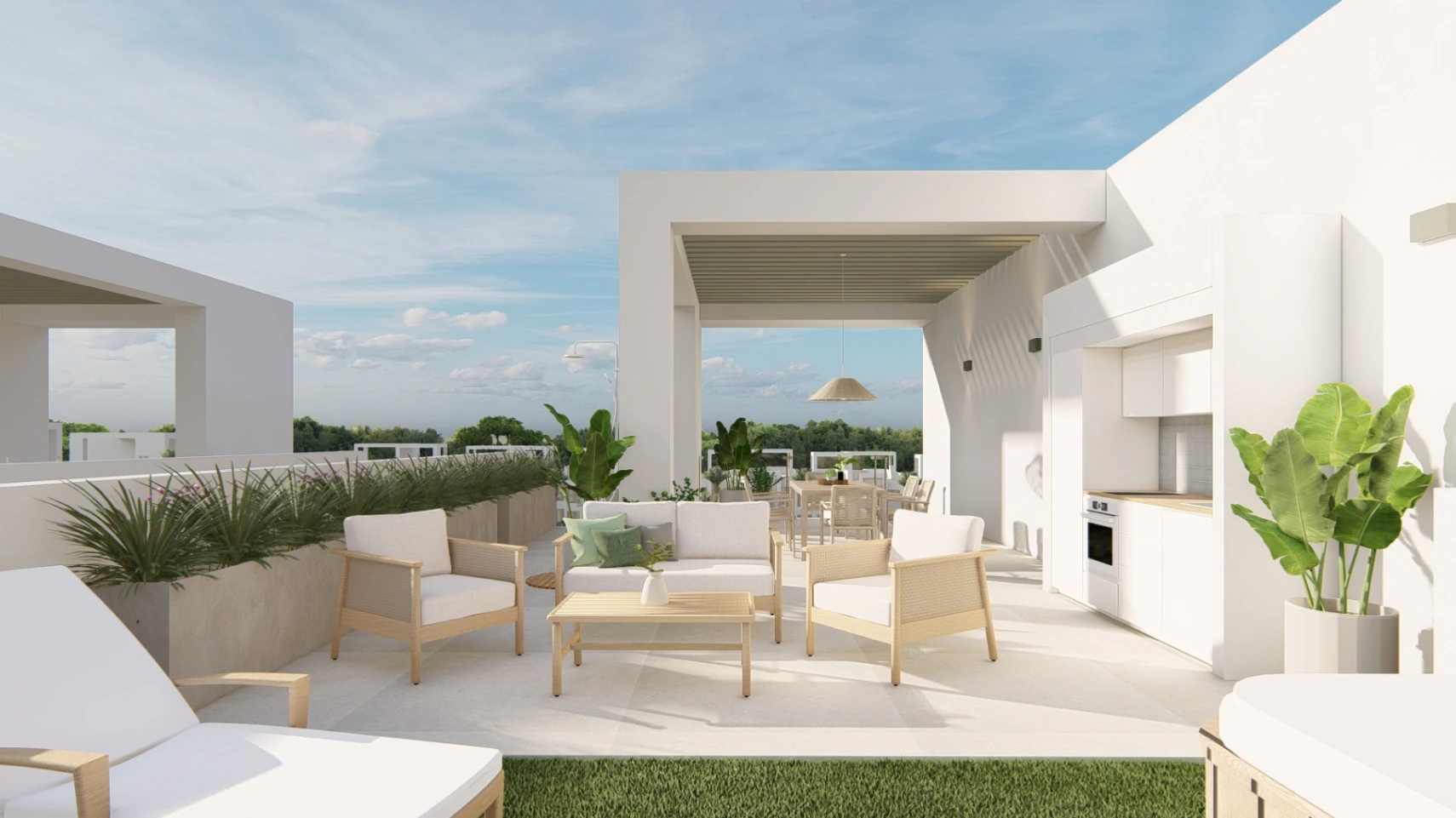 9987 - Apartamento en venta de 3 dormitorios en Los Alcázares, Murcia