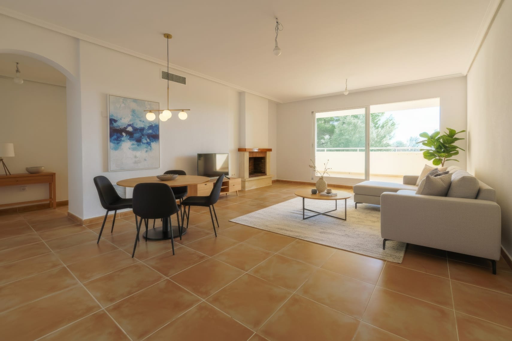 House for sale in Altea, 3 bedrooms and a spacious balcony.