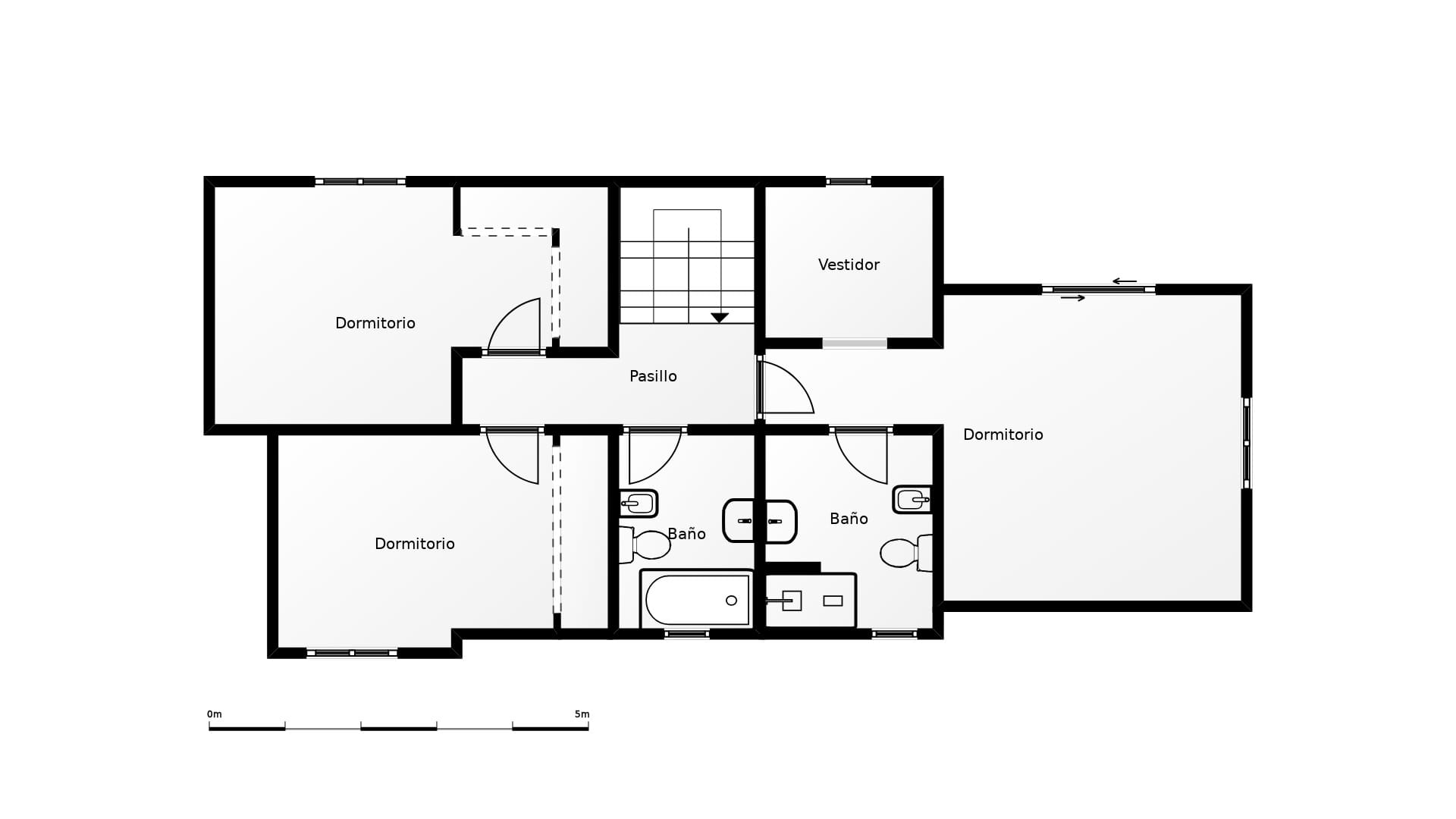 Chalet for sale with 4 bedrooms and a swimming pool in Benidorm.
