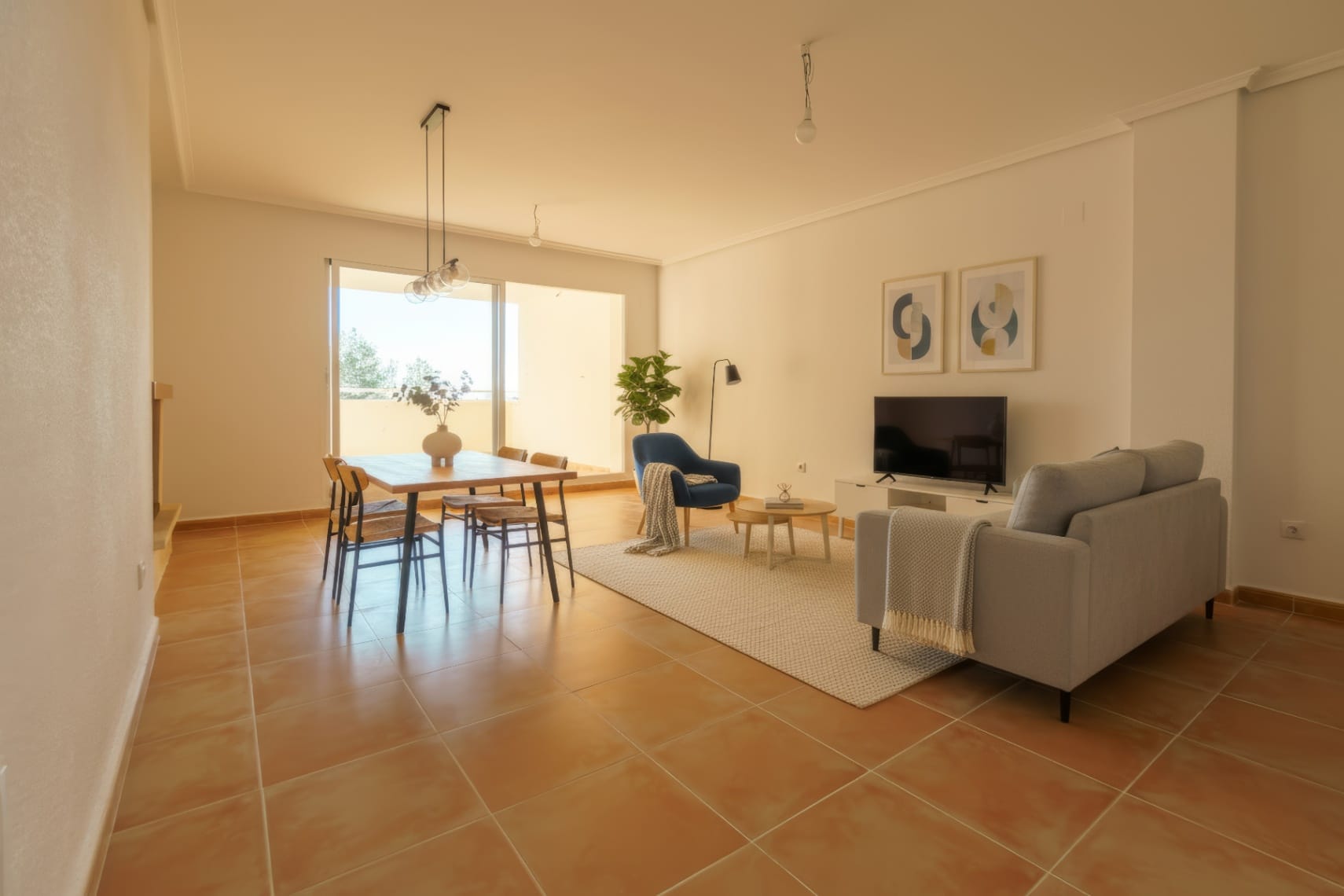 House for sale in Altea, 3 bedrooms and a spacious balcony.