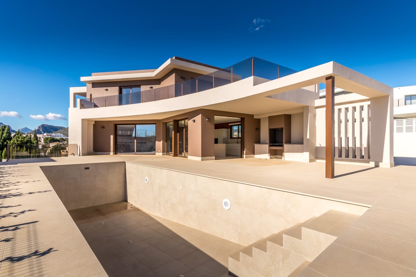 4581 - Chalet moderno en Calpe con 5 dormitorios y piscina privada