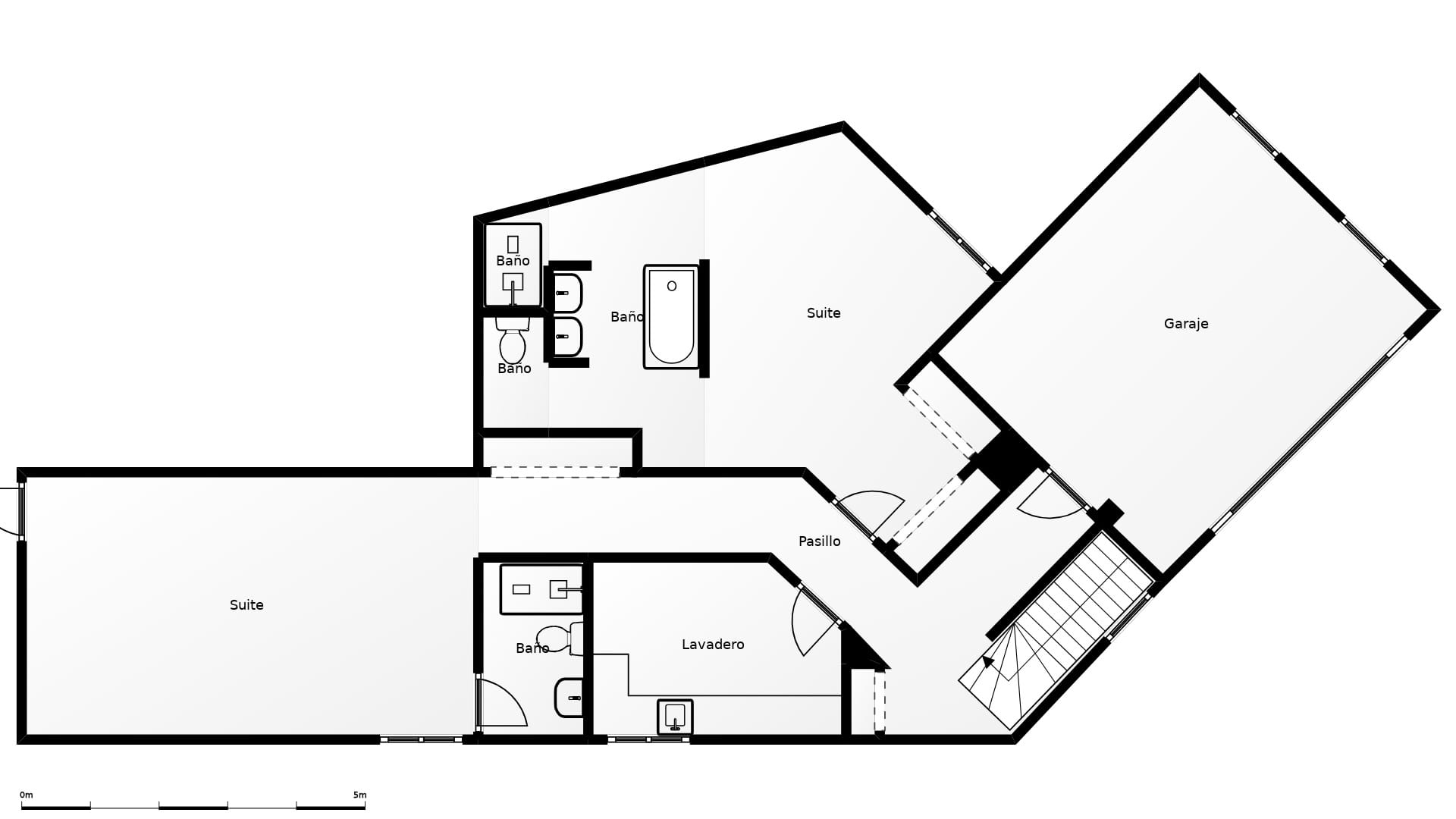 Modern chalet in Calpe with 5 bedrooms and private pool