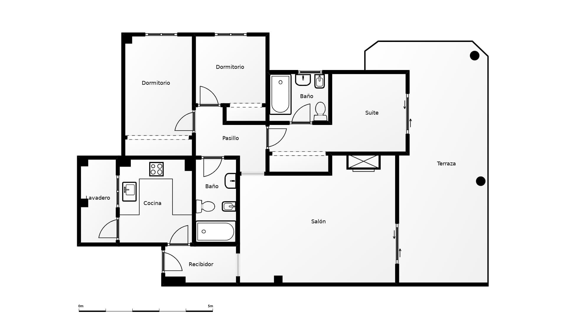 House for sale in Altea, 3 bedrooms and a spacious balcony.