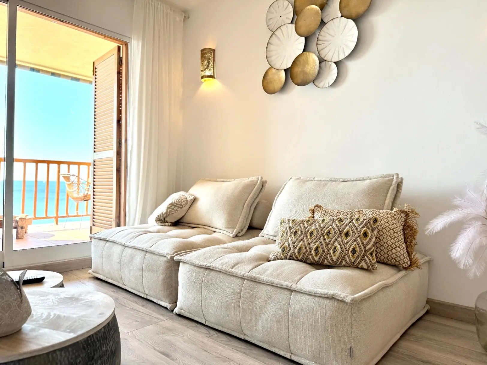 Apartamento de 2 dormitorios en primera línea en el Puerto de Campomanes