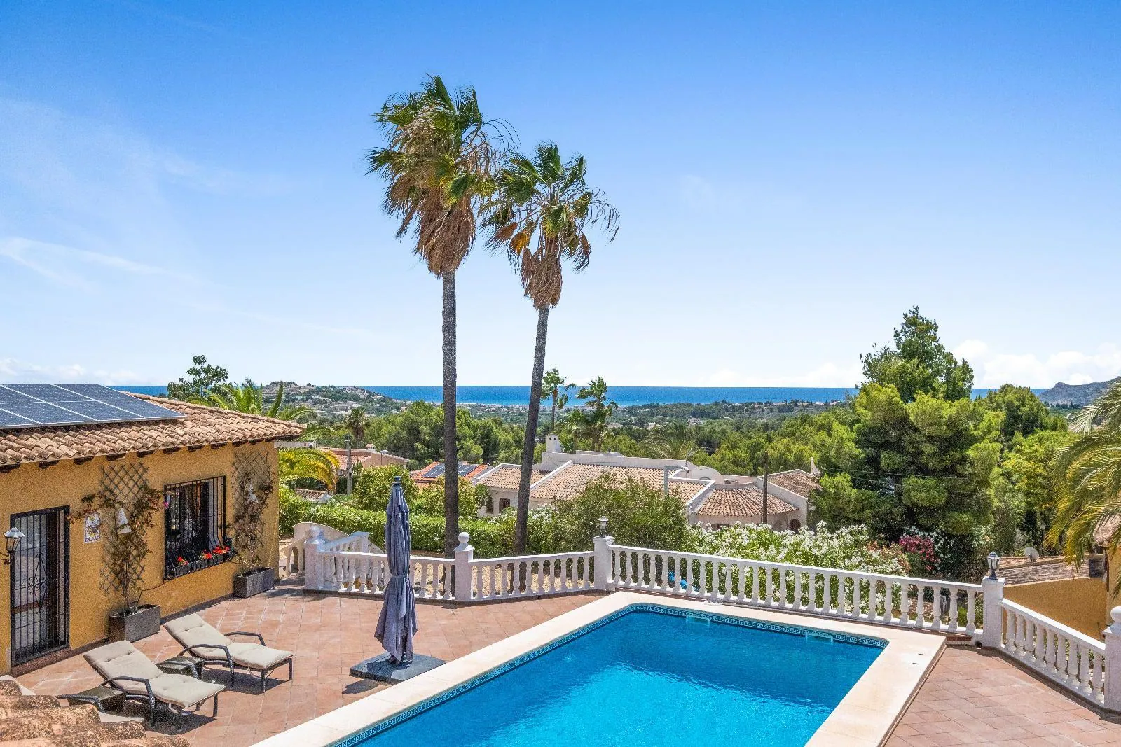 Elegant Mediterranean Villa with Panoramic Sea Views