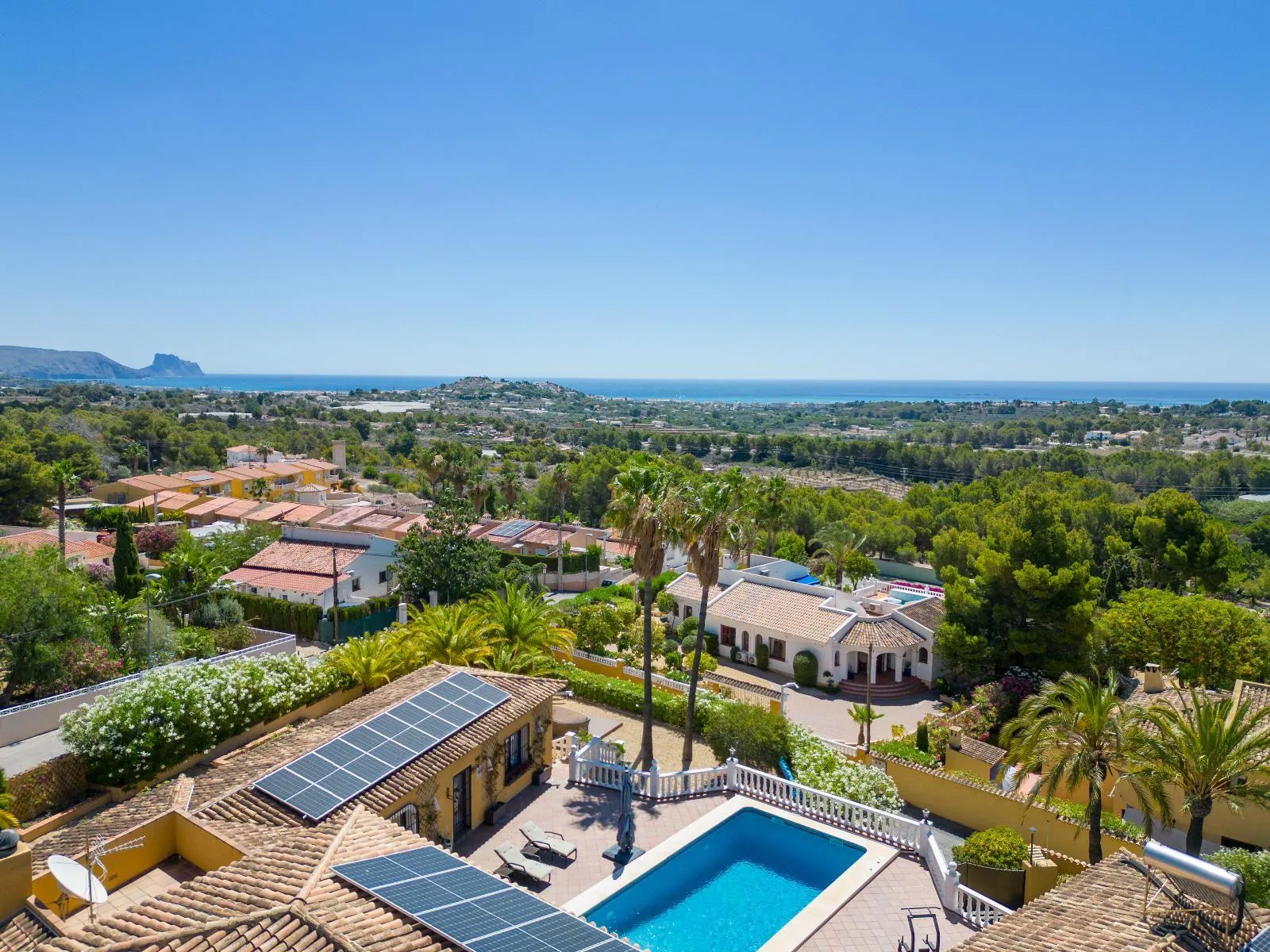 Elegant Mediterranean Villa with Panoramic Sea Views