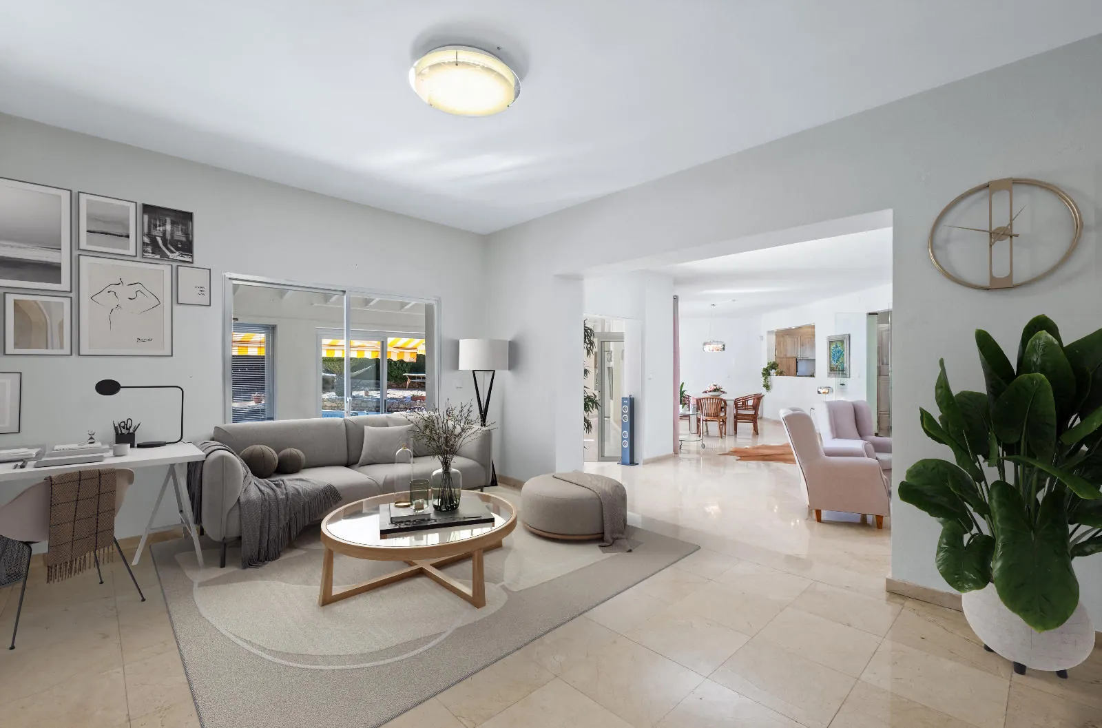 Elegant Mediterranean Villa with Guest House in La Nucia