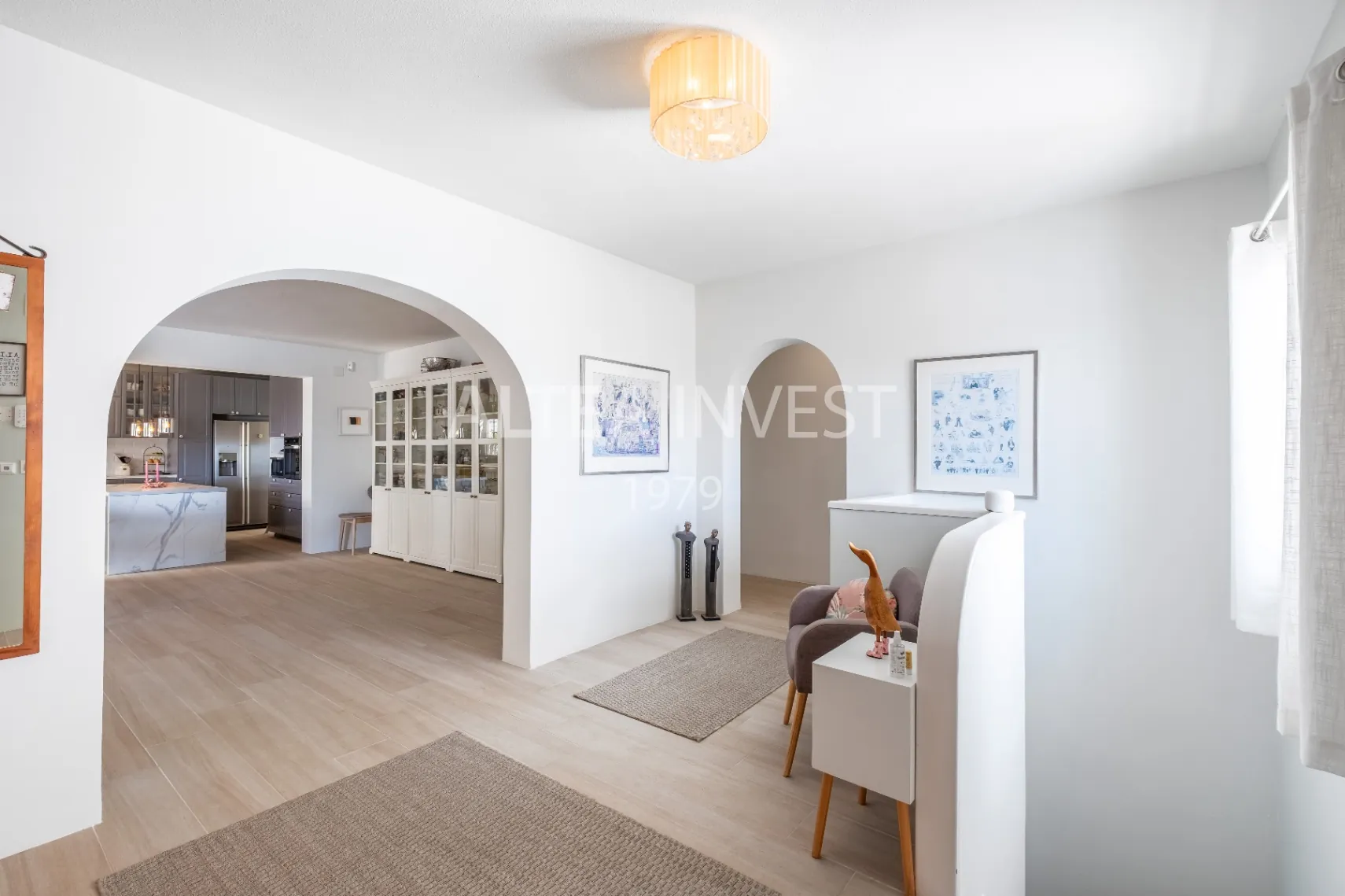 Spectacular villa completely renovated with stunning views of the Mediterranean Sea.