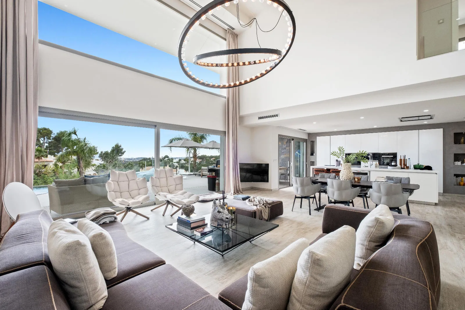 1345 - Altea La Vella, luxury by the golf: modern villa with infinity pool and premium finishes
