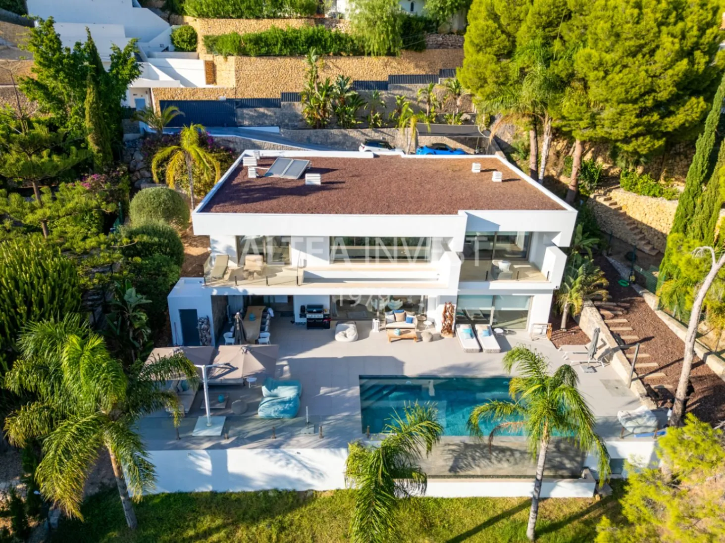 1345 - Altea La Vella, luxury by the golf: modern villa with infinity pool and premium finishes