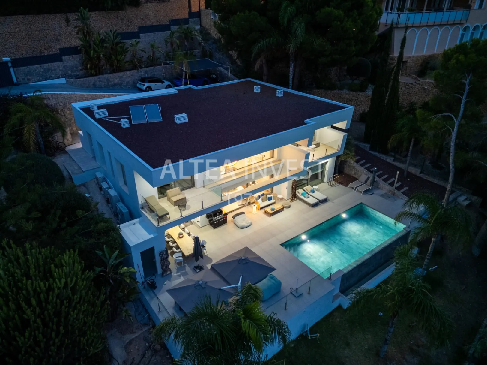 1345 - Altea La Vella, luxury by the golf: modern villa with infinity pool and premium finishes