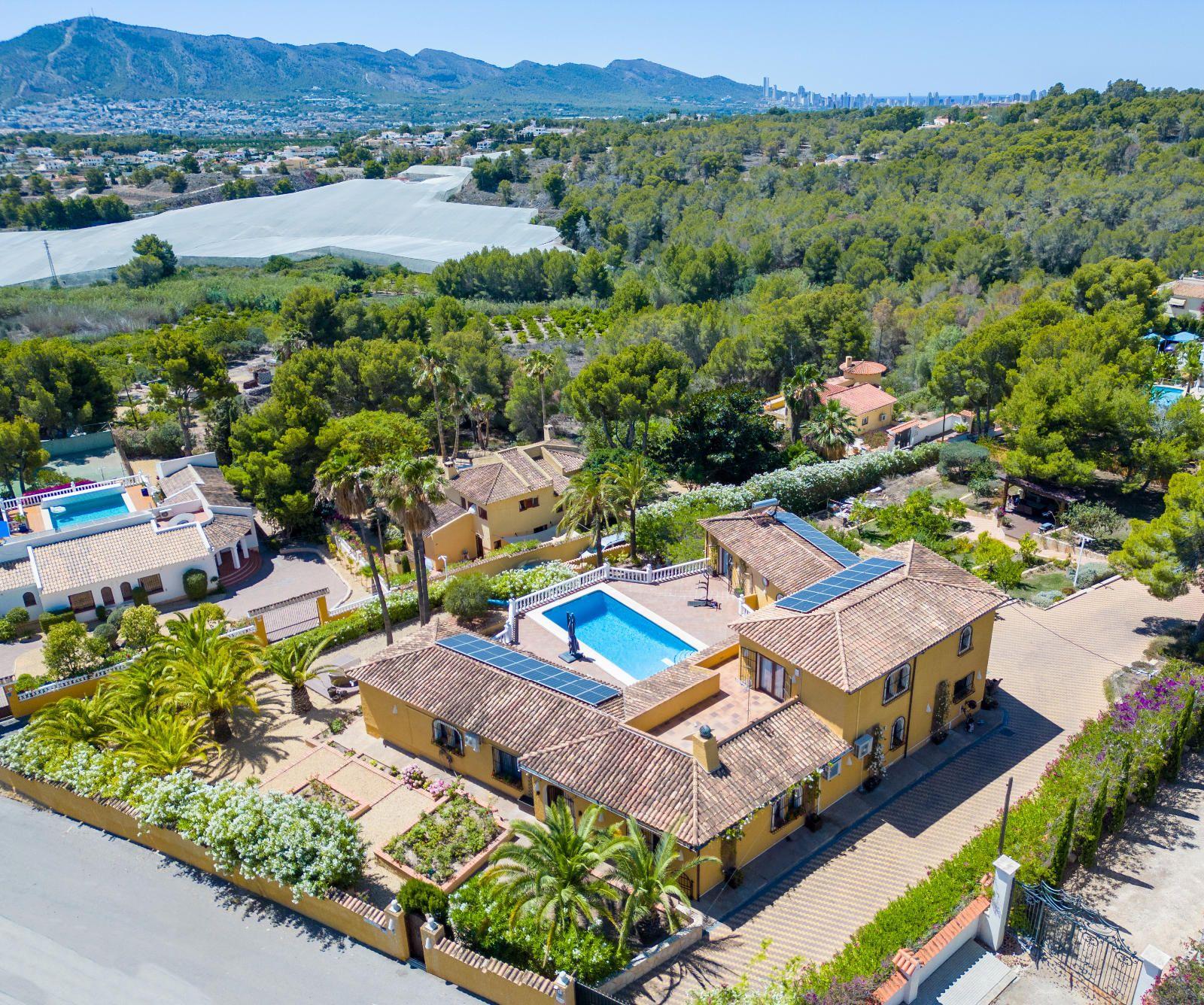 Elegant Mediterranean Villa with Panoramic Sea Views