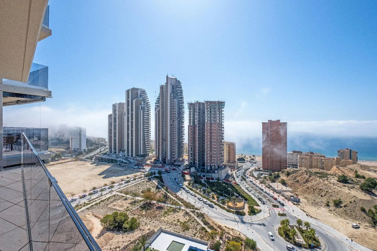Elegant new build home with sea views in Benidorm