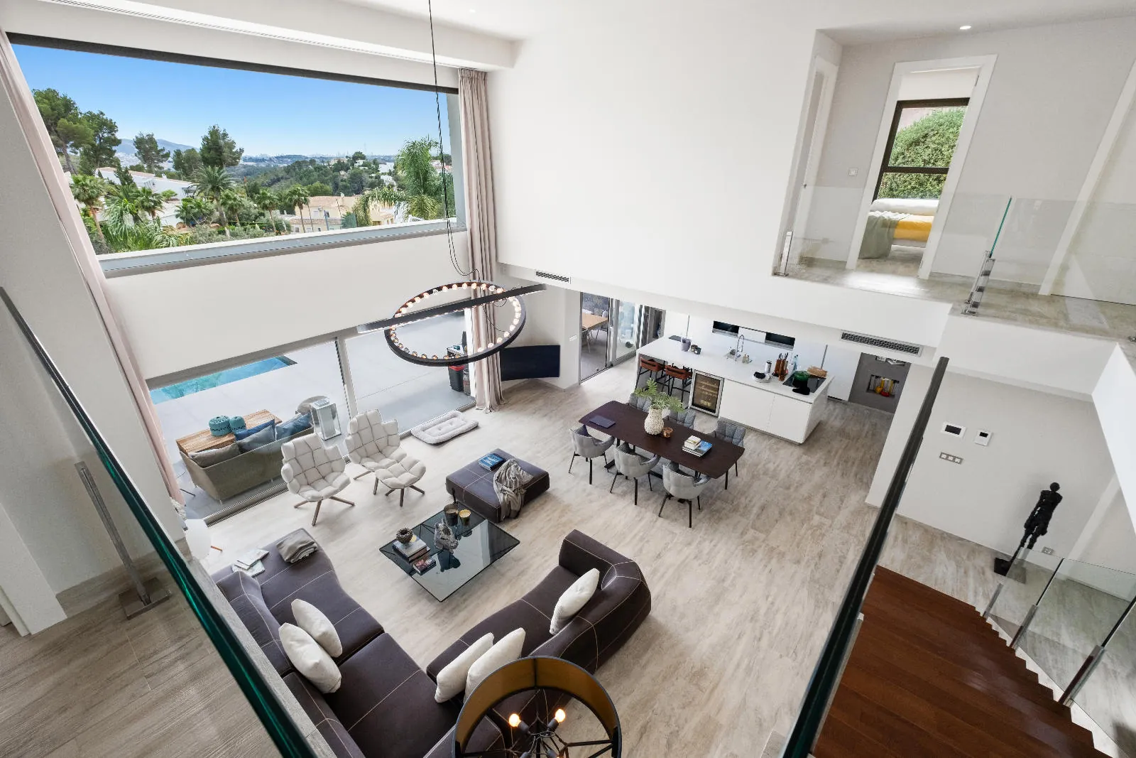 1345 - Altea La Vella, luxury by the golf: modern villa with infinity pool and premium finishes