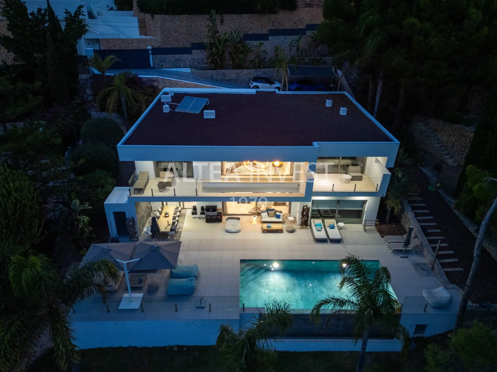 1345 - Altea La Vella, luxury by the golf: modern villa with infinity pool and premium finishes