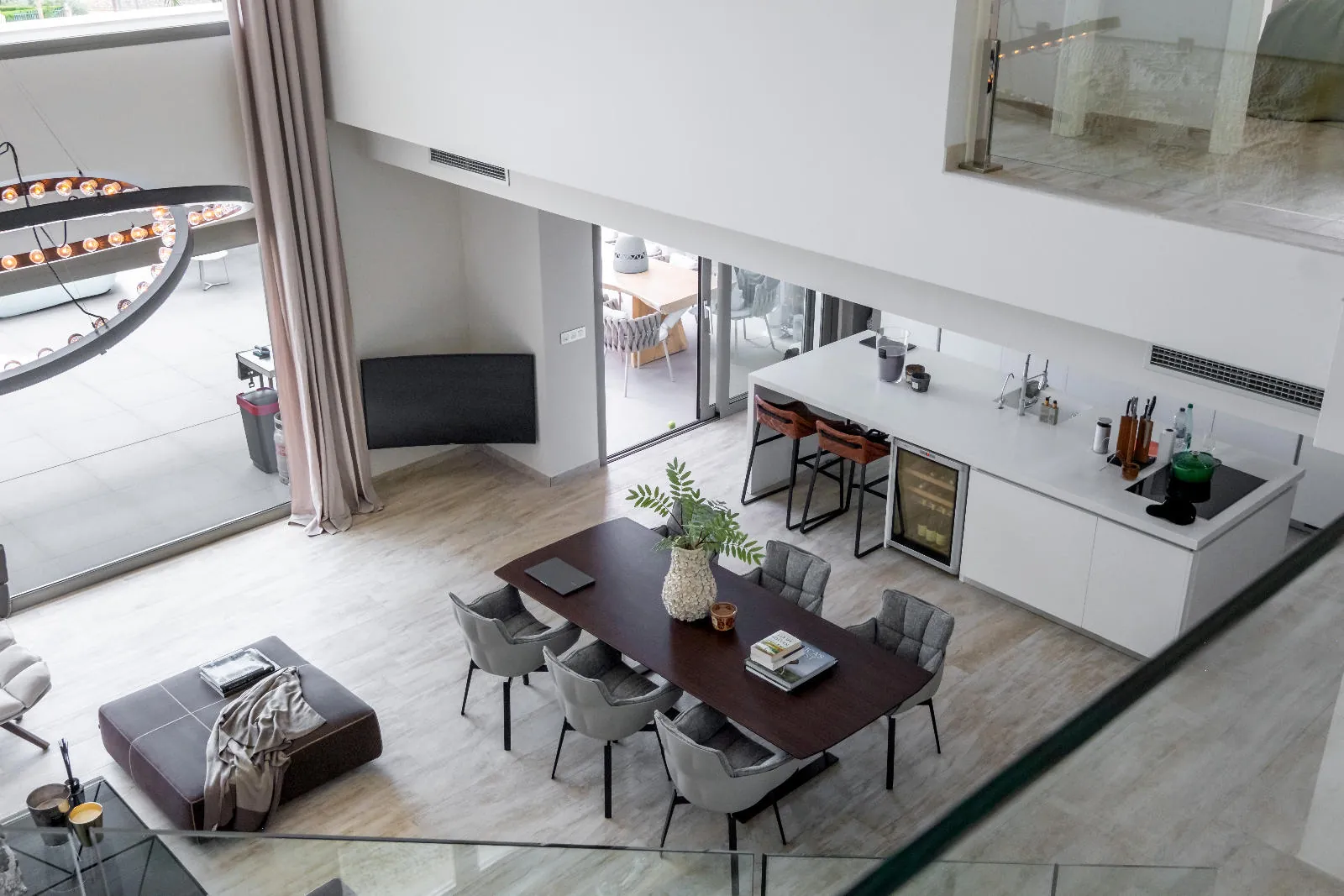 1345 - Altea La Vella, luxury by the golf: modern villa with infinity pool and premium finishes