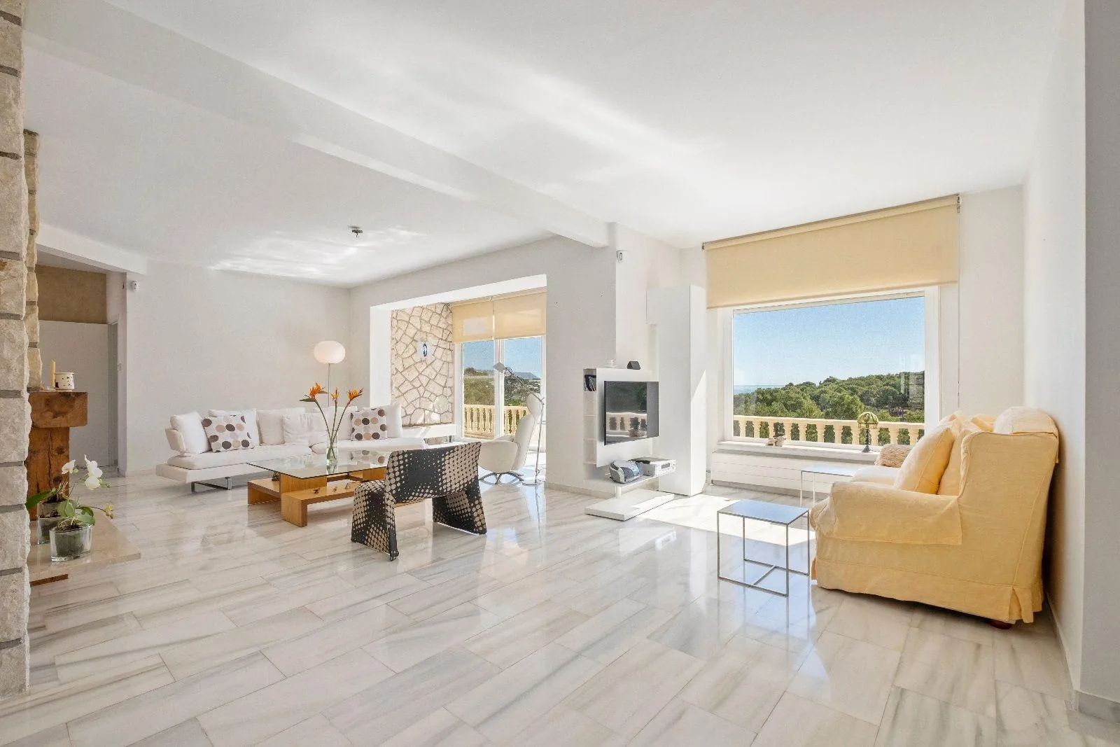 Luxurious and elegant villa with wonderful sea views