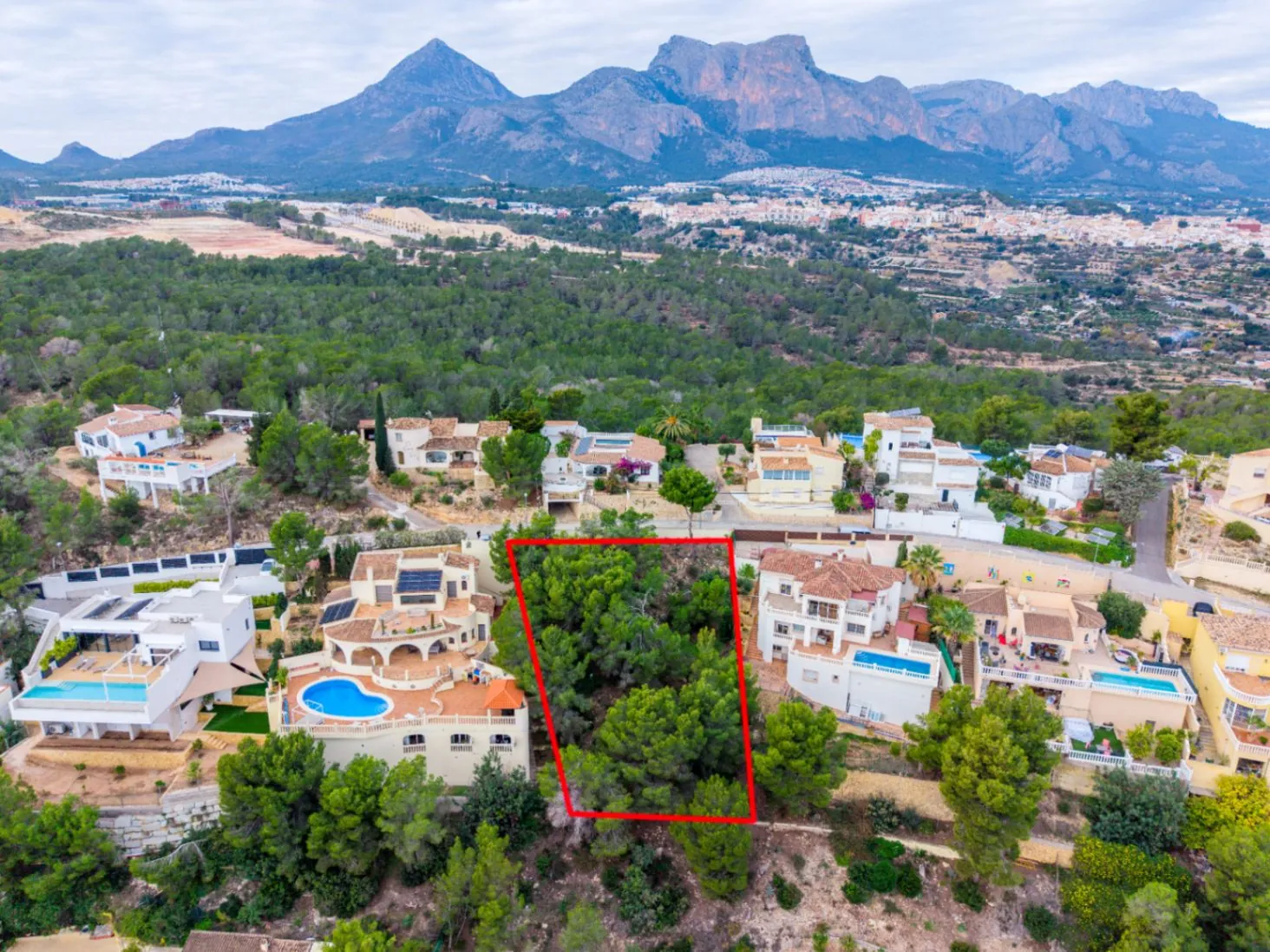 Urban plot with panoramic views of the Bay of Altea in El Tossal – La Nucía. - 3