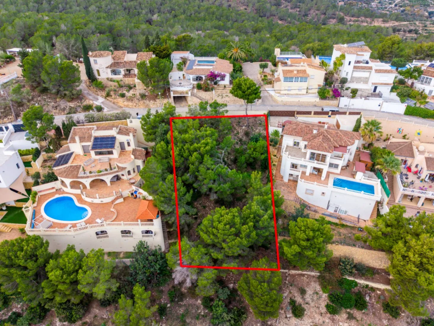 Urban plot with panoramic views of the Bay of Altea in El Tossal – La Nucía. - 2