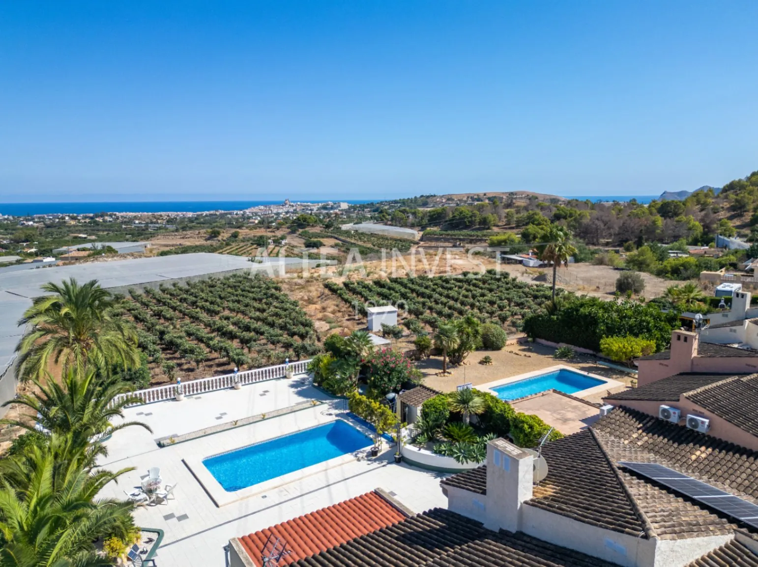 1457 - Cosy Mediterranean villa with spectacular views of Altea Bay