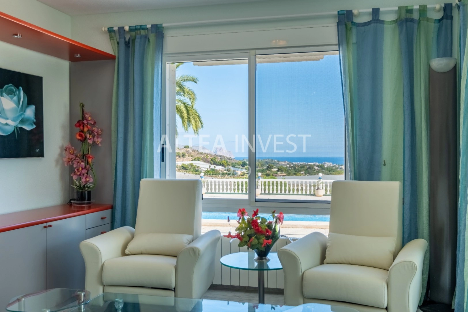 1457 - Cosy Mediterranean villa with spectacular views of Altea Bay