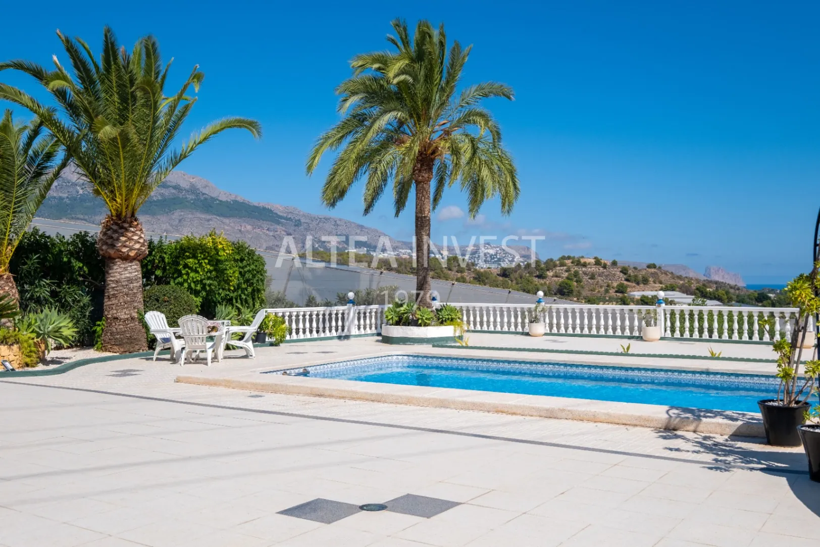 1457 - Cosy Mediterranean villa with spectacular views of Altea Bay