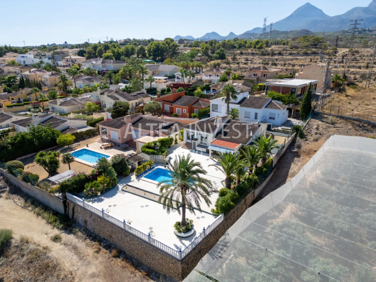 1457 - Cosy Mediterranean villa with spectacular views of Altea Bay