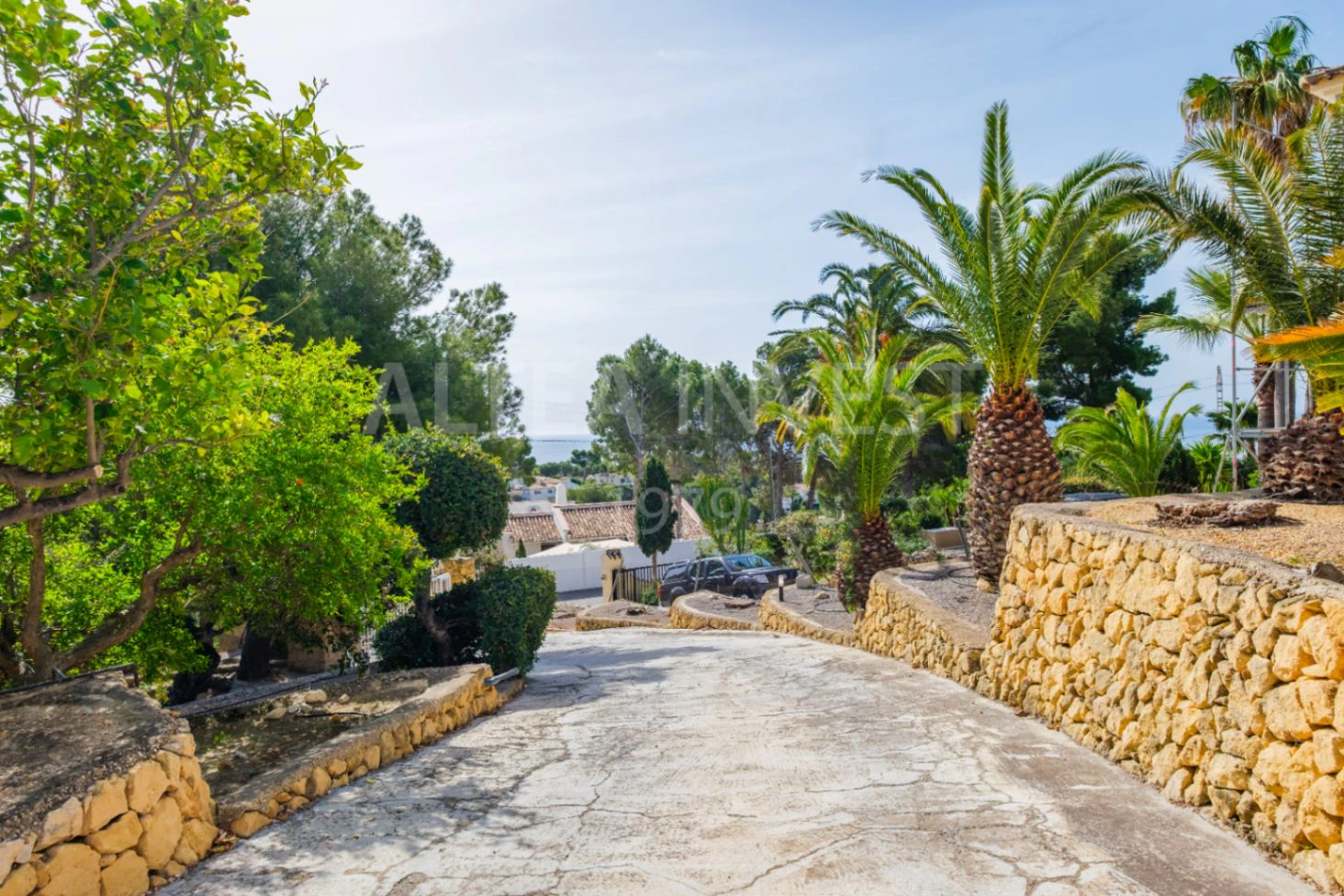 Mediterranean retreat with an Ibizan feel and panoramic views in Altea
