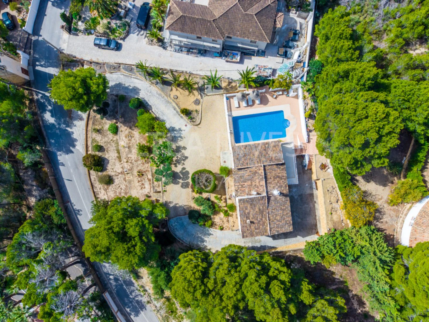 Mediterranean retreat with an Ibizan feel and panoramic views in Altea