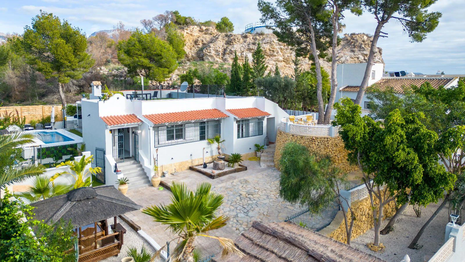 Charming reformado Villa con piscina y Solarium