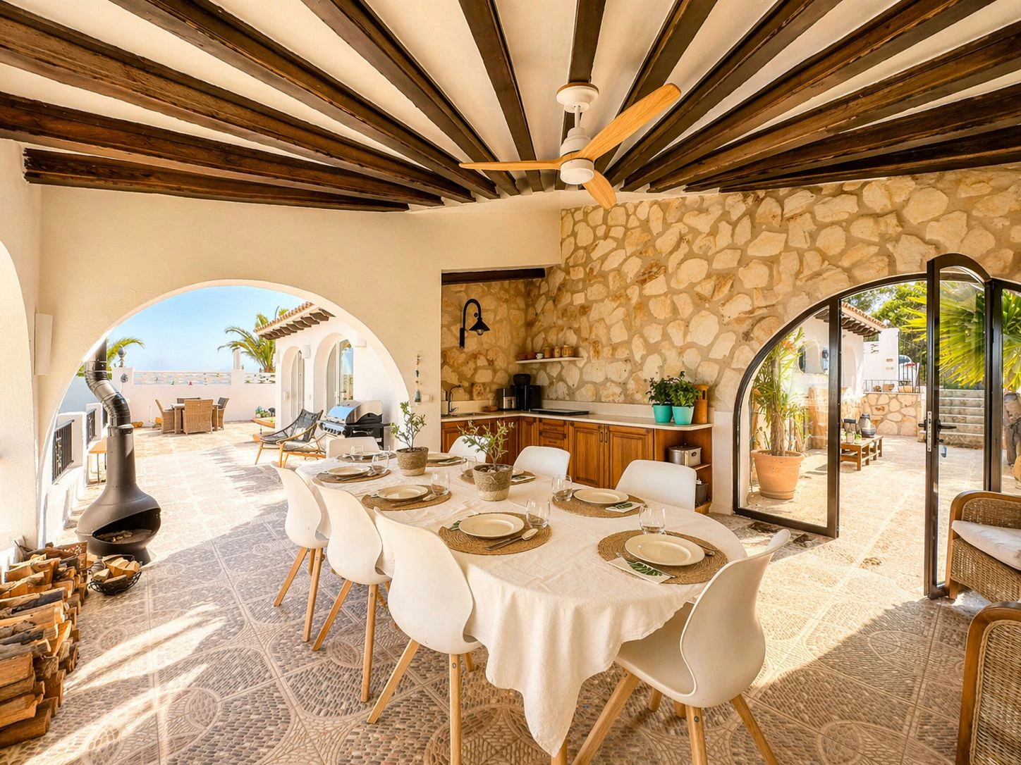 Panoramic Villa with Iconic Views of Altea Bay in a Privileged Natural Setting